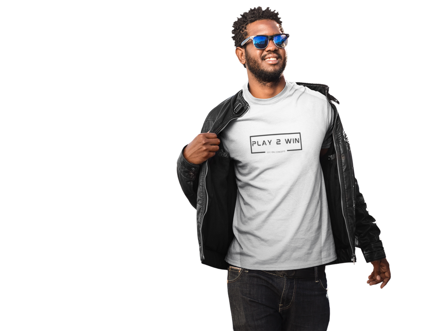 Men's Athletic Tee - Play 2 Win Performance T-Shirt